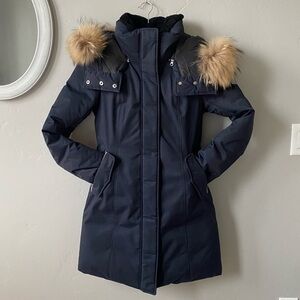 Mackage Kerry Fur Trim Hood Down Parka Jacket